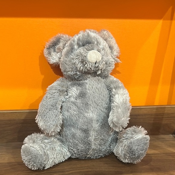 Gray Plush Teddy Bear - Picture 1 of 5